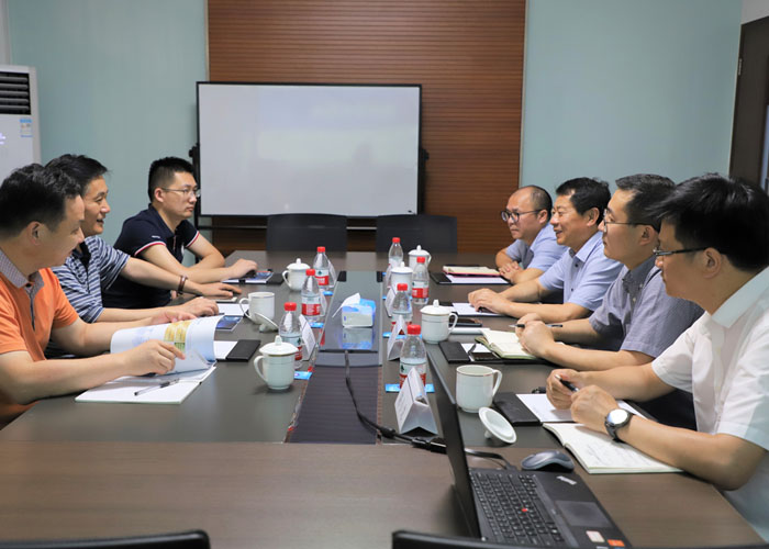 航天精工股份有限公司焦灼烁总司理一行莅临我司交流  